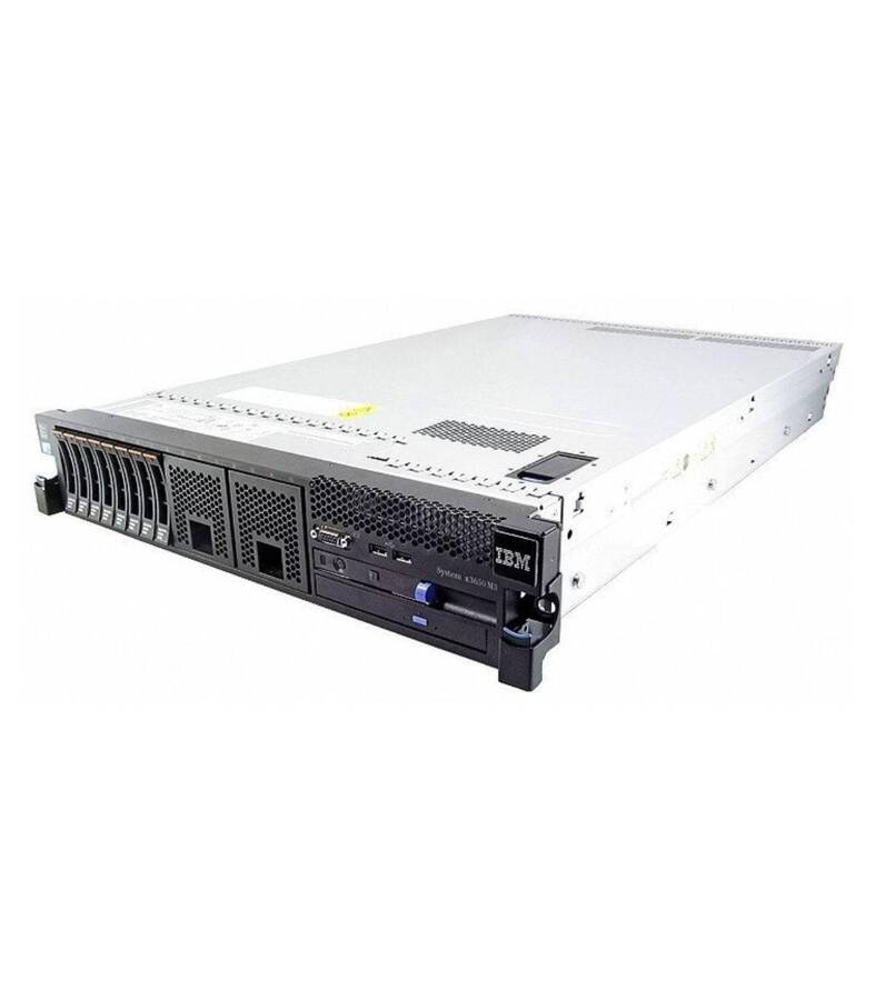 X3650 M3-11344 - IBM X3650 M3 2X6C E5649 2.53 GHz 32GB 8X2,5" 2X300GB 15k M5015 DVD MGMT(KEY) 2X675W