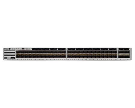 WS-C3850-48XS-F-S - 48x 10G SFP+, uplink 4x 40G QSFP+, kierunek powietrza Back-to-Front, opr. IP Base, Warstwa L3, Cisco Catalyst 3850 Switch