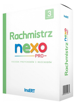Rachmistrz Nexo Pro - 3 stanowisko. InsERT nexo to rozwiązanie kompleksowe, usprawniające działanie całej firmy. Nowoczesne rozwiązania interfejsowe oraz bogata funkcjonalność sprawiają, że prowadzenie biznesu staje się prostsze i bardziej efektywne.