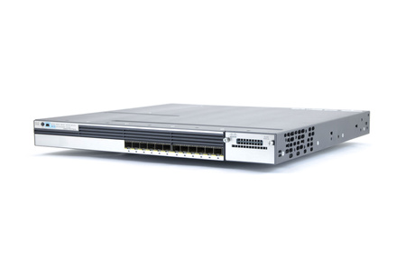 WS-C3750X-12S-E - 12x 1GE SFP, IP Services, STACK L3, Cisco Catalyst 3750X Комутатор