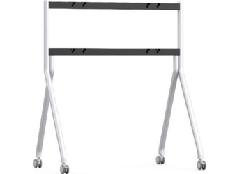 21155908 - kompatybilny z IdeaHub wersja 65/75/86", biały, Huawei Stojak na kółkach