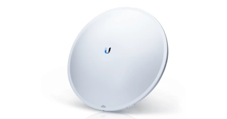 PBE-5AC-500 – Antena kierunkowa PowerBeam 5GHz, 27dBi, 450+ Mbps, 500 mm, 25+ km, 1x Gigabit Ethernet, Ubiquiti