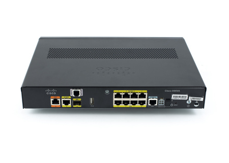 C896VA-K9 - 1x 1GE RJ45/SFP Combo, VDSL/ADSL2+ Annex B, Комутатор 8x 1G RJ45, ПО Security, Cisco ISR 896 Роутер