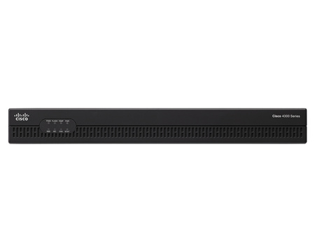 Роутер Cisco ISR 4321 (2 GE, 2 NIM, 4G Flash, 4G DRAM, IPB) 50 Мб/с