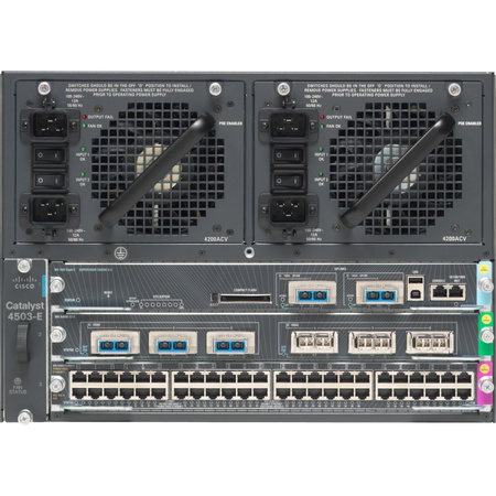 WS-C4503-E Switch Cisco Catalyst 4500 3 sloty