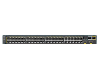 WS-C2960S-F48TS-S - 48x FE 10/100 RJ45, uplink 4x 1G SFP, opr. LAN Lite, Warstwa L2, 1U, Stack, Cisco Catalyst 2960-SF Switch