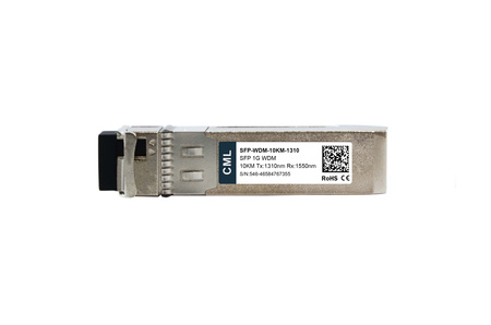 SFP-WDM-10KM-1310-HP - Moduł WDM do HP 1310nm SFP 1G LC 10km DDM, CML nowy zamiennik Transceiver