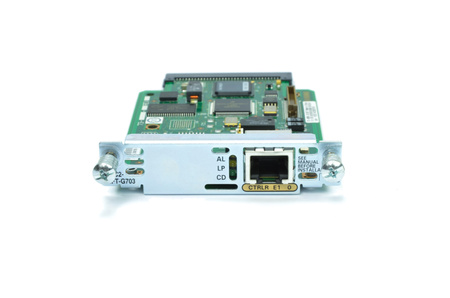 Moduł Cisco 1-Порт 2 генерації Multiflex Trunk Voice/WAN Int. Card - G.703