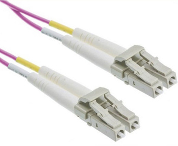 LCLC-MM-OM4-0.5M - złącza LC-LC, OM4 50/125 µm, długość 50 centymetrów, wielomodowy, dupleks, CML Patchcord Światłowodowy