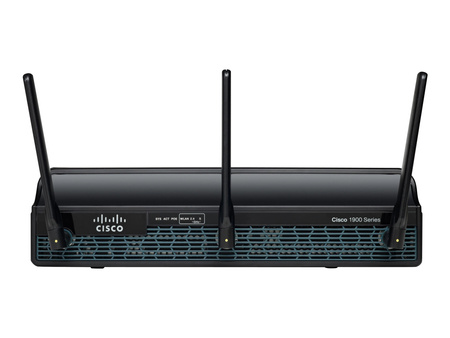 CISCO1941W-E/K9 - 2x 1G RJ45, Wi-Fi 802.11n, 2 EHWIC, 256MB CF, 512MB DRAM, IP Base license, 2RU, Cisco ISR G2 Router