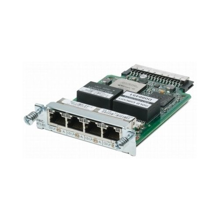 HWIC-4T1/E1 - 4 - Port clear channel T1/E1, Cisco karta HWIC