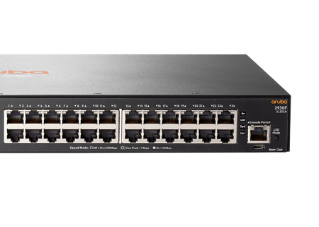 JL253A - 24x 1GE RJ45, uplink 4x 10G SFP+, Warstwa L3, HPE Aruba 2930F-24G Switch