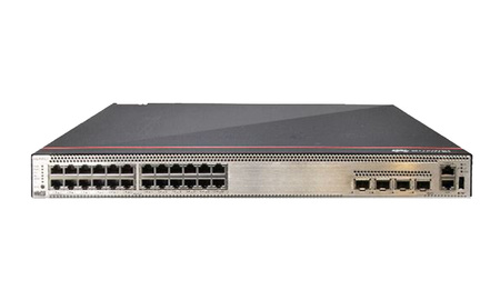 Комутатор Huawei S5736-S24UM4XC base 12x 100M/1G/2.5G GE,12x 100M/1G/2.5G/5G/10G, 4x10GE SFP+ порти, 1xExpansion слот, PoE++, 1x Блок живлення 1000W AC