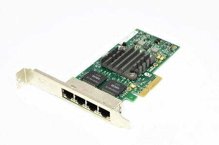 Karta sieciowa I350-T4 4x 1G RJ45 OEM, Chipset Intel