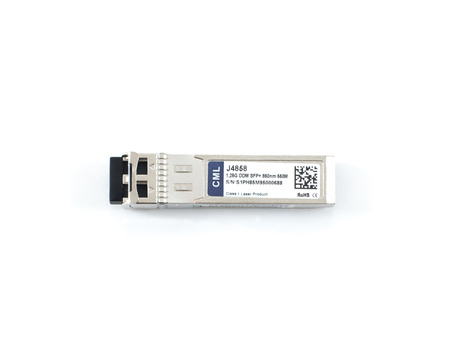 J4858C CML - Moduł 1G SR SFP, MMF, 850nm, LC Duplex, 550m, DDM, kompatybilny z HP i GLC-SX-MMD, CML Transceiver