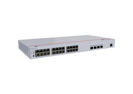 S310-24P4X - 24x 1GE RJ45, uplink 4x 10G SFP+, PoE+ 802.3at, zasilacz 400W AC, Huawei eKitEngine S310 Switch