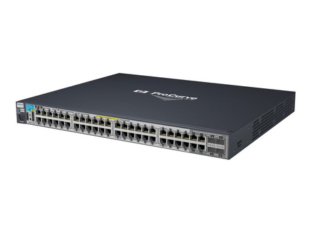 J9148A - 44x 1GE RJ45, PoE+ 802.3at 556W, uplink 4x 1G SFP, HPE 2910AI, Switch