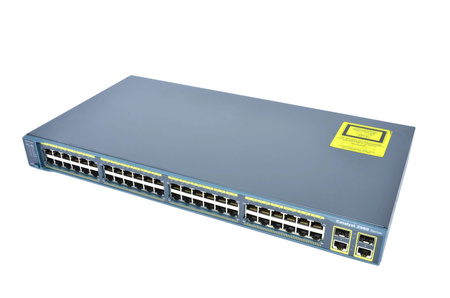 WS-C2960-48TC-L - 48x FE 10/100 RJ45, uplink 2x 1G Combo RJ45/SFP, opr. LAN Base, Warstwa L2, 1U, Cisco Catalyst 2960 Switch