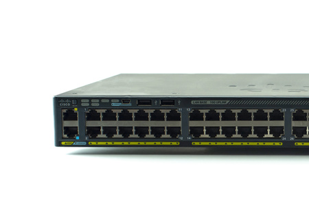WS-C2960X-48TD-L - 48x 1GE RJ45, uplink 2x 10G SFP+, LAN Base, L2, Cisco Catalyst 2960-X Switch