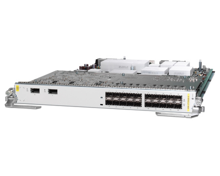 2-Port 10GE, 20-Port GE High Queue Combo Line Card, Requires XFPs and SFPs