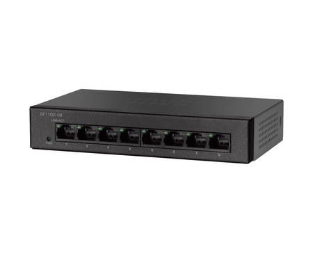 SF110D-08-EU - 8-port 10/100, Cisco SF110D-08 Switch