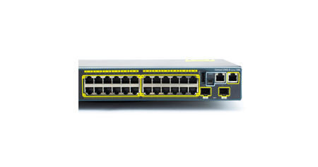 WS-C2960S-24TD-L - 24x 1GE RJ45, uplink 2x 10G SFP+, LAN Base, L2, Stack, Cisco Catalyst 2960-S Switch