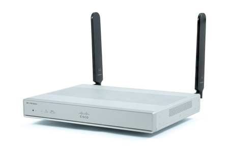 C1111-4PLTEEA - 4x 1GE RJ45 LAN, 1x 1GE RJ45 WAN, 1x 1GE SFP/RJ45 Combo WAN, LTE Advanced CAT 6, IP Base, Chłodzenie pasywne, Cisco ISR 1100 Router