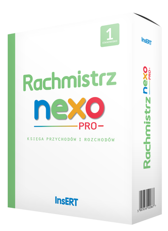 Rachmistrz Nexo Pro - 1 stanowisko. InsERT nexo to rozwiązanie kompleksowe, usprawniające działanie całej firmy. Nowoczesne rozwiązania interfejsowe oraz bogata funkcjonalność sprawiają, że prowadzenie biznesu staje się prostsze i bardziej efektywne.