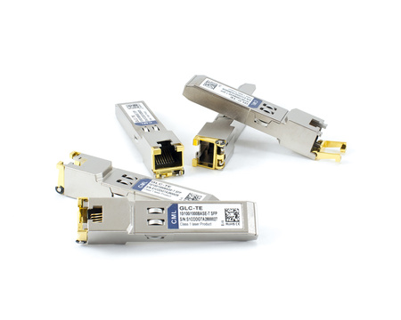 GLC-TE-CML - Moduł SFP 1G RJ45, 100m, CML 1000BASE-T Transceiver
