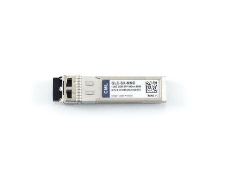 GLC-SX-MMD-CML - Moduł 1G SR SFP, MMF, 850nm, LC Duplex, 550m, DDM, CML Transceiver