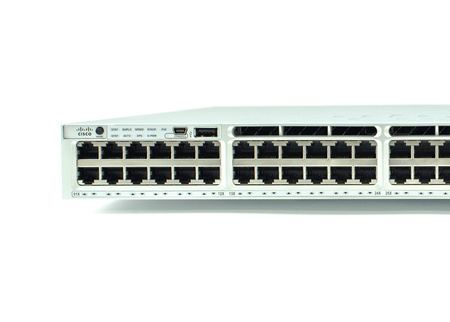 WS-C3850-48F-L - 48x 1G RJ45, PoE+ 800W 802.3at, 1100W, LAN Base, Stack, MACsec, L2, Cisco Catalyst 3850 Switch