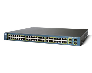 WS-C3560-48PS-E - 48 10/100 PoE + 4 SFP Enhanced Image, Cisco Catalyst 3560 Switch