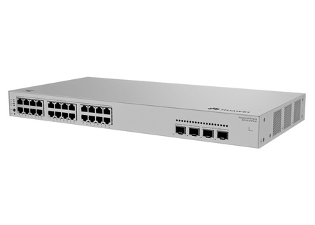 S310S-24P4JX - 24x 1GE RJ45 PoE+, 2x 10GE SFP+, 2x 2.5GE SFP, zasilacz AC, Huawei eKitEngine S310S Switch