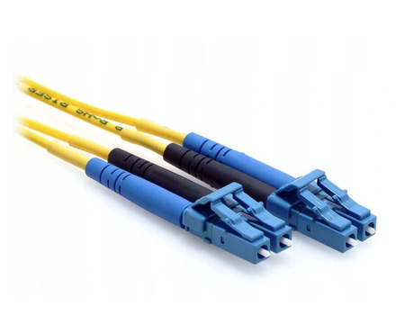 LCLC-SM-10M - LC-LC SM, 10m, dupleks, jednomodowy patchcord światłowodowy