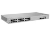 S220S-24P4JX - 24x 1GE RJ45, PoE+ 400W, uplink 2x 10 GE SFP+, 2x 2.5GE SFP, zasilacz AC, niezarządzalny, Huawei eKitEngine S220S Switch