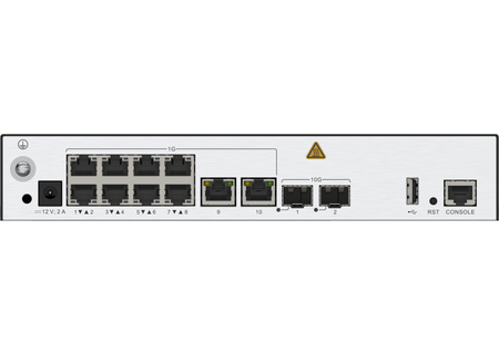 AirEngine9701-L-T - 10x 1GE RJ45, 2x 10G SFP+, HTM, zasilacz w zestawie, Huawei AirEngine 9700 Access Controller