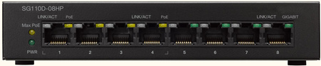 SG110D-08HP-EU Switch Cisco Small Business 110 PoE
