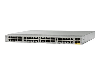 N2K-C2248TF-1GE - 1GE Fabric Extender, 48x 1G RJ45, uplink 4x 10G SFP+, 2x Zasilacz AC, Cisco Nexus 2000 Switch