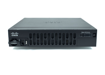 ISR4351-SEC/K9 - (3GE, 3NIM, 2SM, 4G FLASH, 4G DRAM, IPB, SEC), 200Mbps->400Mbps, Cisco ISR 4351 Router