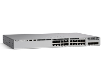 C9200L-24T-4X-A - 24x 1G RJ45, 4x 10G SFP+, Network Advantage, Cisco Catalyst 9200L Switch