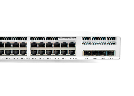 C9200L-48P-4G-E - 48x 1GE RJ45, PoE+ 740W 802.3at, uplink 4x 1G SFP, Network Essentials, L3, MACsec AES-128, Cisco Catalyst 9200L Switch