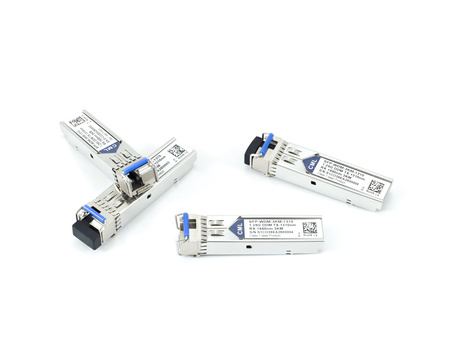 SFP-WDM-3KM-1310 - Moduł optyczny WDM Jednomodowy 1310nm, 1G, SFP, LC, 3km, DDM, Simplex, CML Transceiver