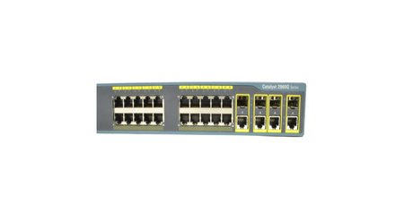 WS-C2960G-24TC-L Switch Cisco Catalyst 2960G SFP
