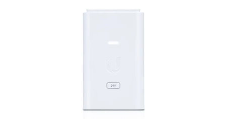 POE-24-24W-G-WH – Zasilacz PoE 24V 24W, 2x Fast Ethernet, biały, Ubiquiti