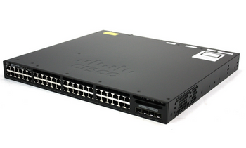 WS-C3650-48TS-L - 48x 1GE RJ45, uplink 4x 1G SFP, 1x Zasilacz AC, opr. LAN Base, Warstwa L2, Cisco Catalyst 3650 Switch