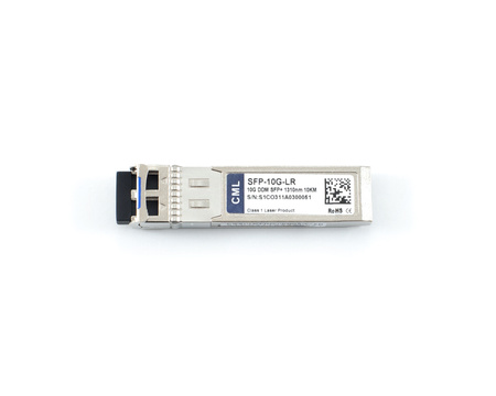 SFP-10G-LR-CML - 10G SFP+, Jednomodowy, 1310nm, LC duplex, Dystans 10 km, DDM, CML wkładka Moduł