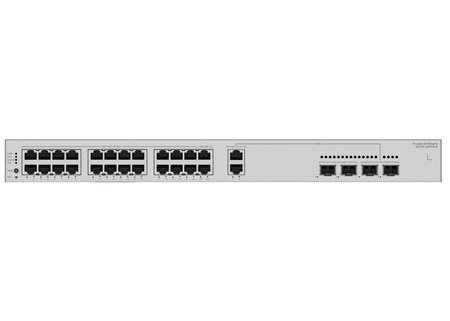 S220S-26PN4JX - 24x 1GE RJ45, 22x PoE+ 400W, uplink 2x 2.5 GE SFP, zasilacz AC, niezarządzalny, Huawei eKitEngine S220S Switch