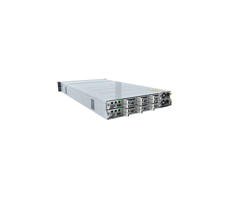 Macierz Huawei OceanStor Dorado 5000 V6 (2U, Dual Ctrl, NVMe, AC\240V HVDC, 512GB Cache, 4*100Gb RDMA, 36*Palm, SPE63C0236, применимо к шкафам глубиной 1,2 м)