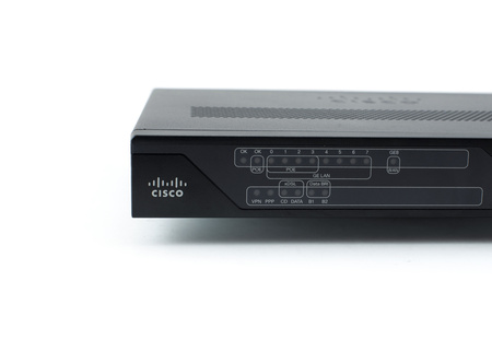 C896VA-K9 - 1x 1GE RJ45/SFP Combo, VDSL/ADSL2+ Annex B, Switch 8x 1GE RJ45, Security, Cisco ISR 896 Router