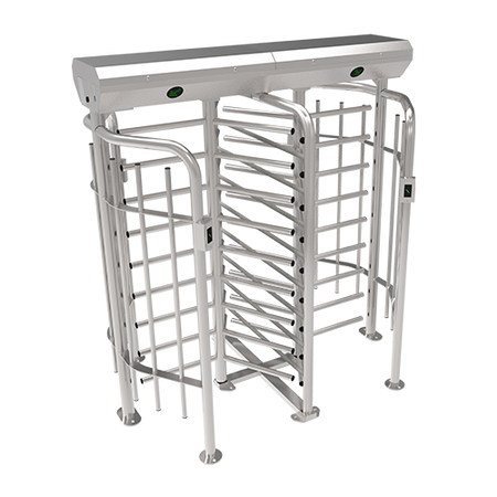 FHT-FHT2300D-316 - wysoka bramka obrotowa ZKTeco Podwójna wysoka bramka obrotowa zewnętrzna, z wysokiej jakości stali nierdzewnej SUS316.